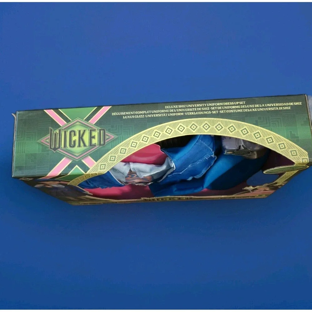 Universal's Wicked Deluxe Shiz University Uniform & Accessories Child Dress‎ Set
